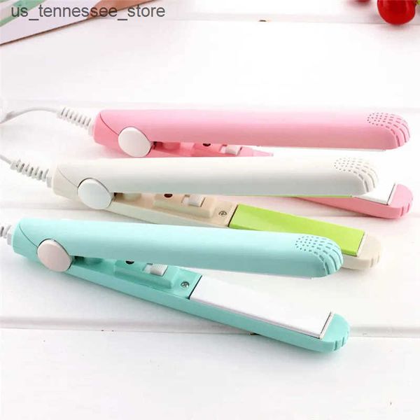 Hair Curlers Straighteners MIni Hair Straightener for Girls Hair Iron Straightening Irons Hair Curler Portable Flat Iron for Women Hair Wave