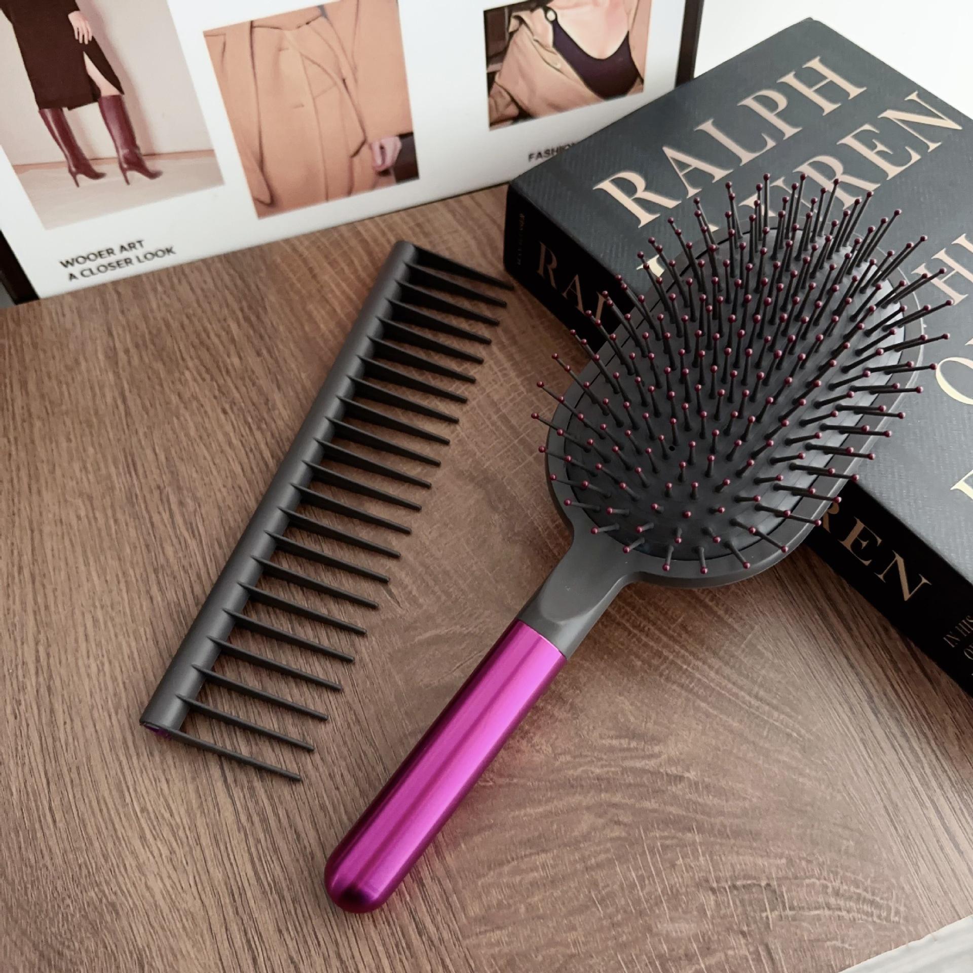 Designer Hair Brushes Air cushion Comb Massage Brush Care Paddle Brush Styling Tool Fashion High Quality Women Two-piece set