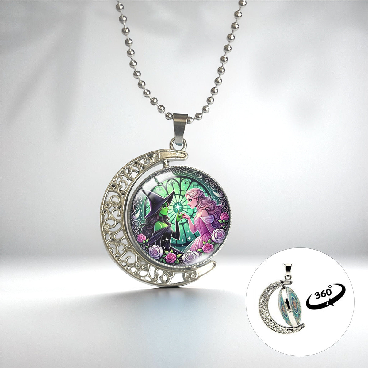 Halloween dark necklace horror scary gothic game necklace movie character science fiction animal necklaces Anime necklace F9