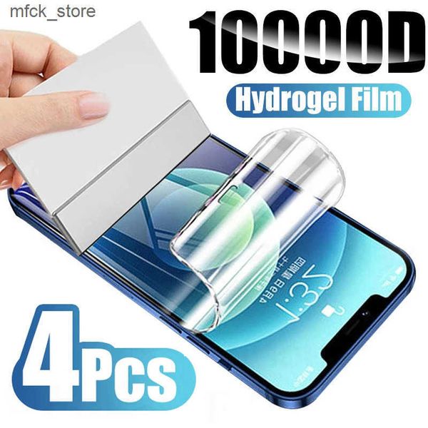 Cell Phone 1-4Pcs Hydrogel Film Screen Protectors For A55 5G A54 A53 A52 A35 A34 A33 A32 A31 A25 A22 A14 A13 A05 A04 A03 Not Glass J241202