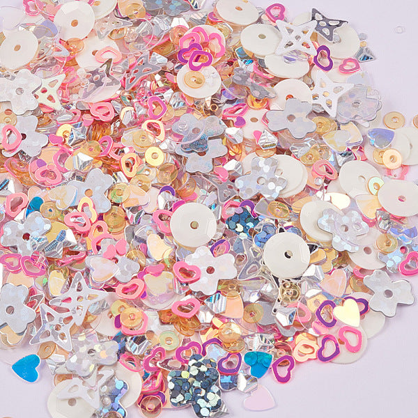 Glitter scintillante per unghie