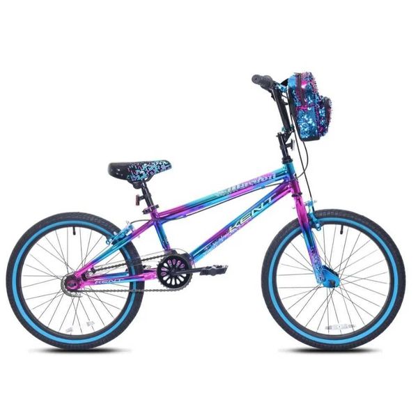 Bikes Ride-Ons 2024 New 20 Fantasy Girls Childrens Bicycle BluePurple Q241116