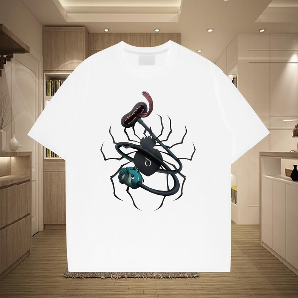 New Arrival T-Shirts for Men DIY Printed Men Tshirts Street Wear Cotton Breathable Short Sleeve Cool Design Tees Shirts