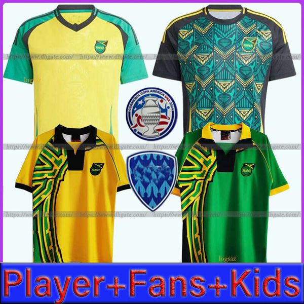 24 25 Soccer jersey GARDNER WHITMORE ARLE DODY 1998 Jamaica Retro football shirt Men shirts Football Team Uniform 2 3 35