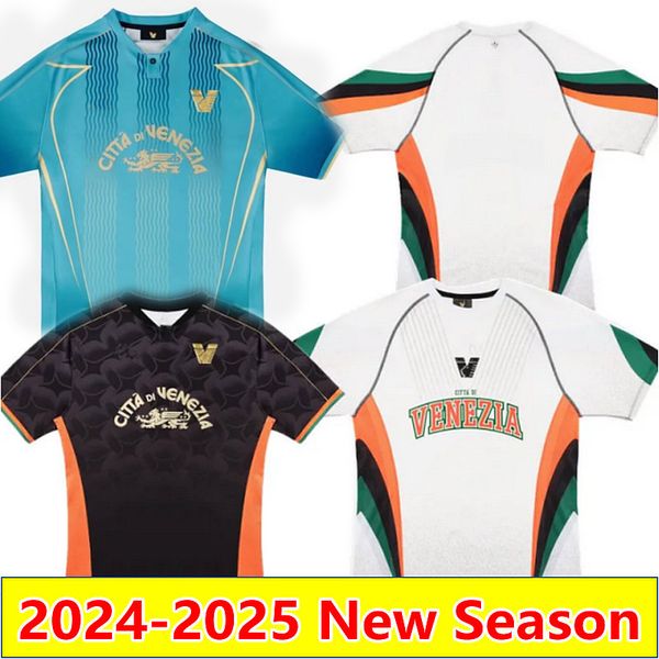 2024 Venezia FC soccer Jerseys ZAMPANO YEBOAH 24 25 Venice Home away 3rd DUNCAN BUSIO ORISTANIO Football shirts NICOLUSSI POHJANPALO ELLERTS