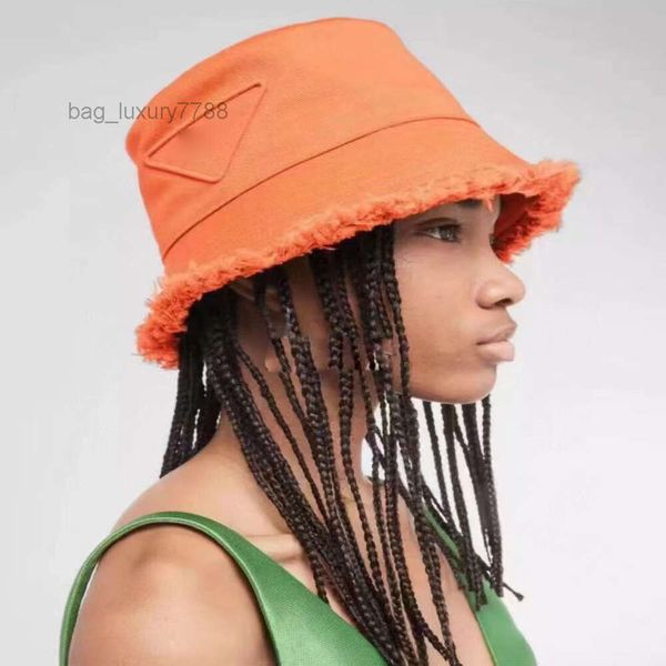 Women Summer Sunscreen Designer Bucket hat Candy Outdoor Vacation Travel Date Sunshade Breathable Letter 3D Embroidery Wide Brim Hats