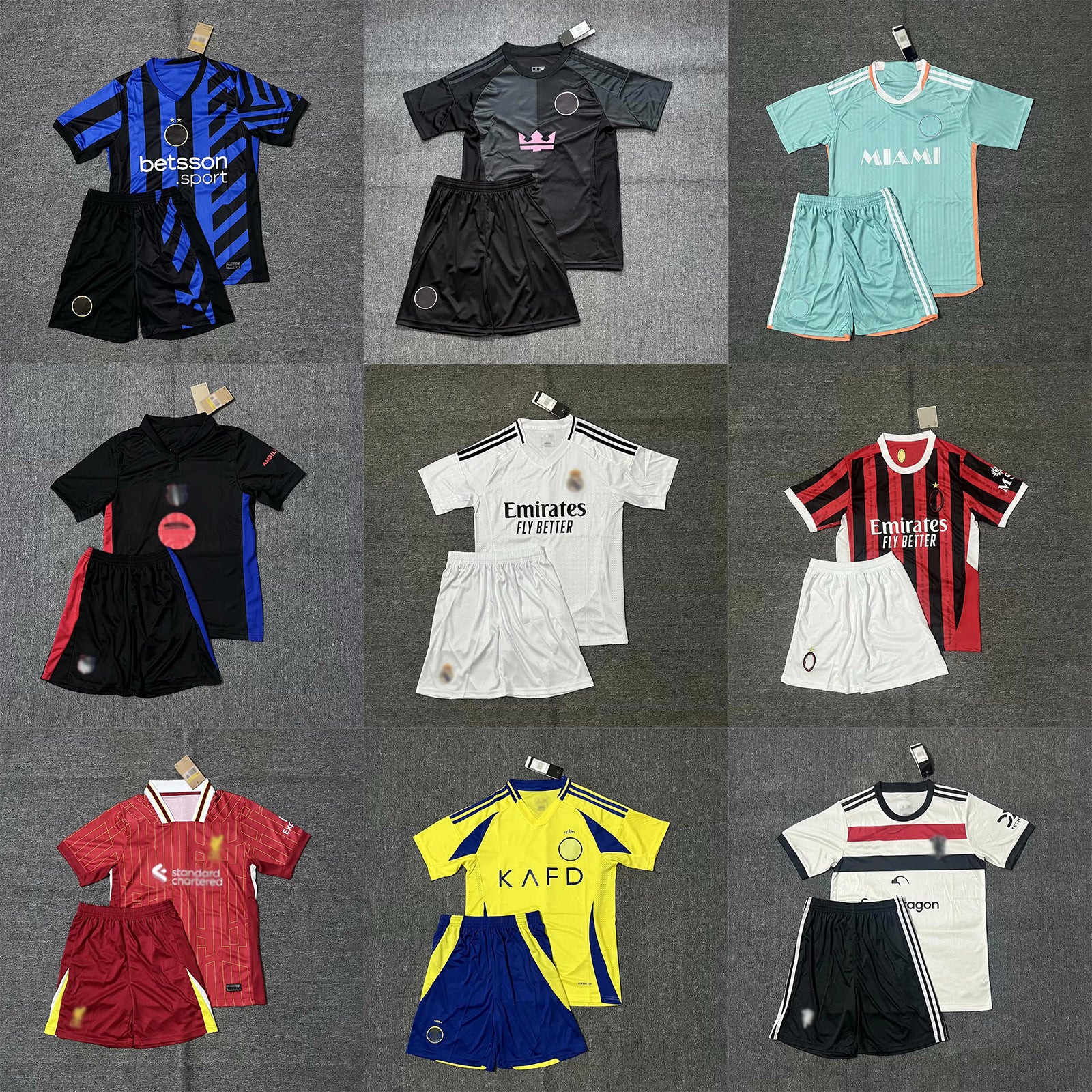 Designer Men&#039;s Outdoor Soccer Tracksuit Jerseys Shorts Two Piece Set Vintage Sports Football Jersey Shirt Quick Drying Breathable T Shirts Men