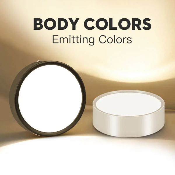 Led Downlight Spot Led Ceiling Lamp 15-25W Down Lights Surface Mounted Spotlight Indoor Lighting Fixture For Kitchen Home Decor