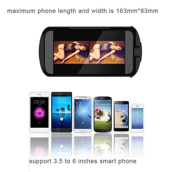 Portable 3D VR Glasses Movies Games Plastic Virtual Reality VR Glasses Mini Foldable Virtual Reality VR Glasses for Mobile Phone Y240905