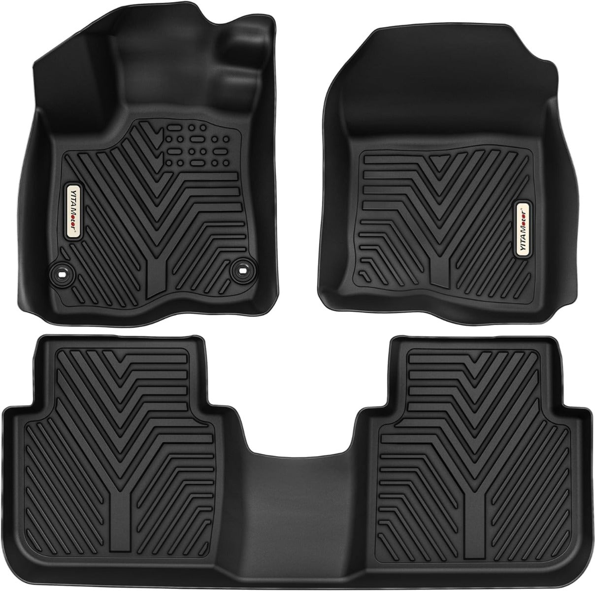 YITAMOTOR® Floor Mats for Honda CR-V 2023 2024 2025 (Include Hybrid) All Weather Floor mats for Honda CRV 2023 2024 Honda CRV Hybrid Hybrid Accessorie
