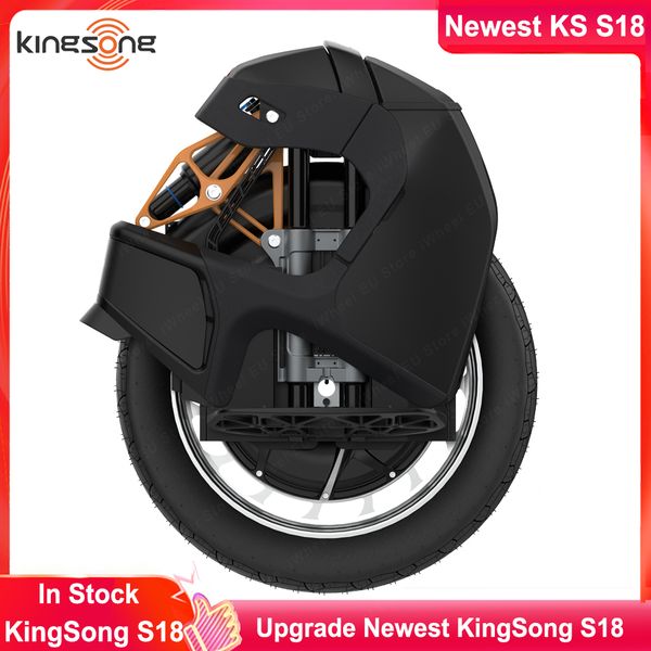 Electric Scooter Original 2023 Upgrade Version KingSong S18 84V 1110Wh Honeycomb Pedal Air Shock Absorbing International Version KingSong S1