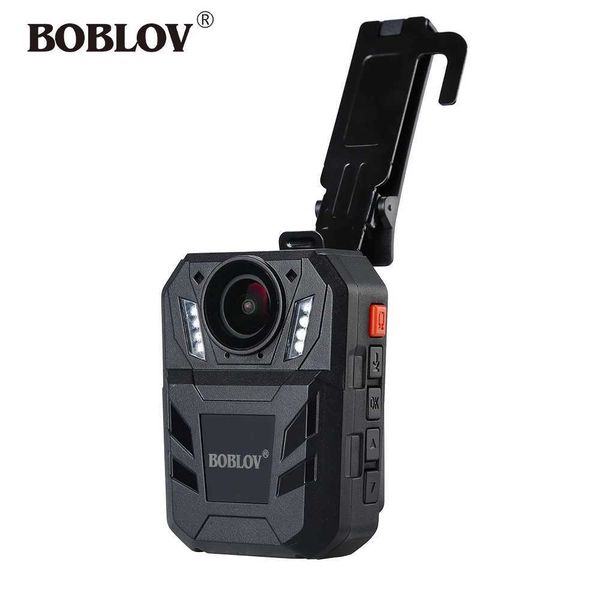 Sports Action Video Cameras BOBLOV WA7-D Police Camera Ambarella A7 64GB Video Recorder Body Camera HD 1296P Remote Control Mini Comcorder S