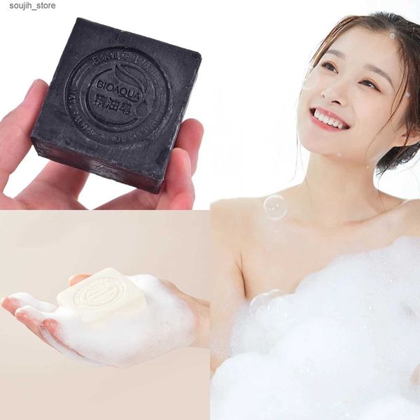 Bubble Bath Bamboo Charcoal Hand Cleaning Soap Moisturizing Deep Cleaning Oil Control Soap Body-Face Cleaning Soap Body Care Product L240910