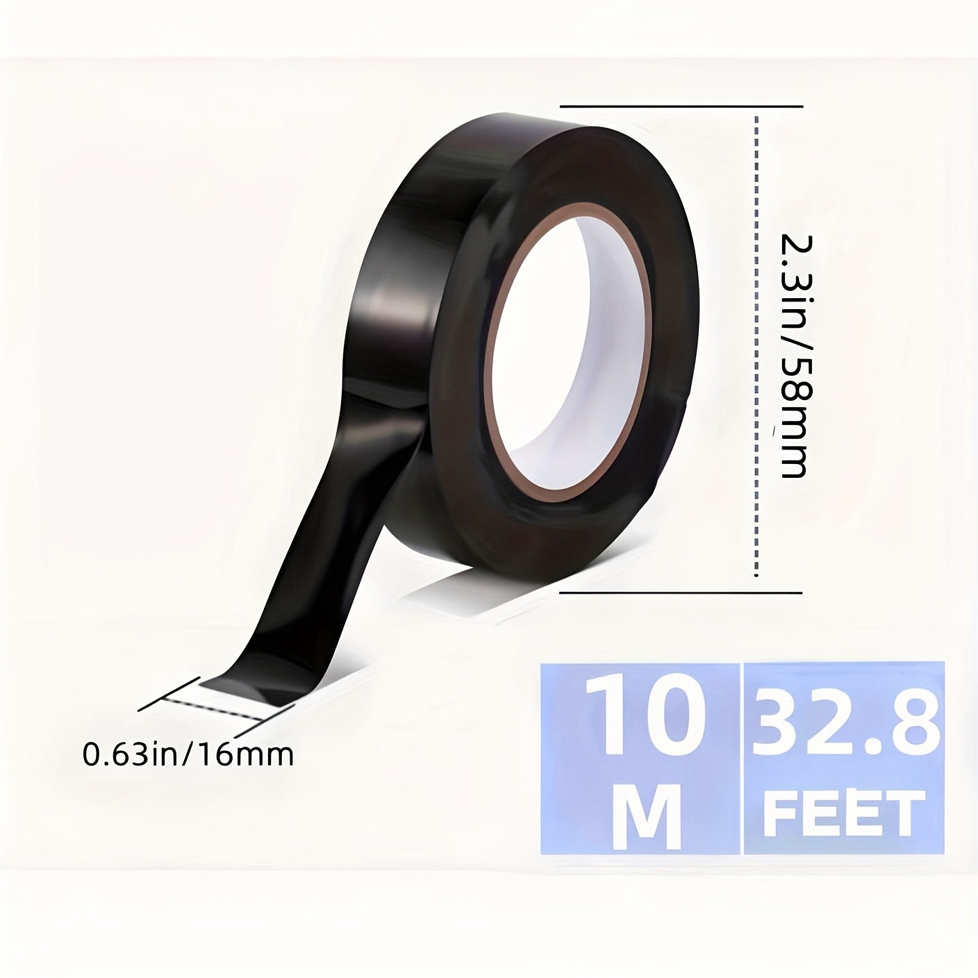 TEMU 10 Rolls Of Pvc Electrical Insulating Tape. High Adhesiveness, Heat - Resistant And Fire - Resistant, Moisture - Proof. Suitable For Wires,