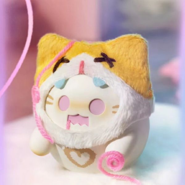 Other Toys Shinwoo Tears Sea Heart Lightning To Healthy Cat Head Set Cookie Terminator Collection Model Doll Real S 230704