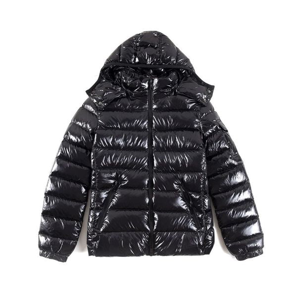 Designer Womens Winter Down Parkas Salzman France P Man Hooded Cropped Puffer Jacket Genuine Anti-Counterfeiting Chips