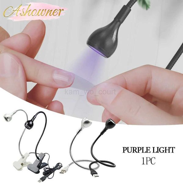 Uv Led Curing Ultraviolet Lights Lampe Uv Led Desk Lamp Mini Uv Gel Curing Light Nail Dryer for DIY Nail ArtM240729