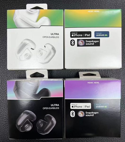 BS Ultra Headphones Open Ear Clip Sport Wireless TWS Bluetooth Earphones Call Music Touch Control Gaming Headset Earphone Headphone for Phon