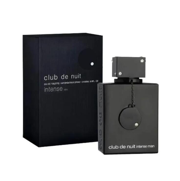 Club de Nuit Intense Man Perfume 105ml 3.8Floz Eau De Toilette Perfumes Woody Fragrance Long Lasting Smell Men Spray Parfum Floral Fruity Natural Sp
