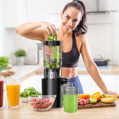 Wide Feed Chute Electric Juicer Extractor Machine