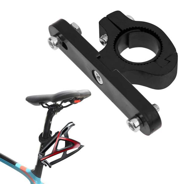 Bicycle water tank bracket adapter road bicycle handle water kettle seat column bracket clip bicycle bottle cage adapter Y240927
