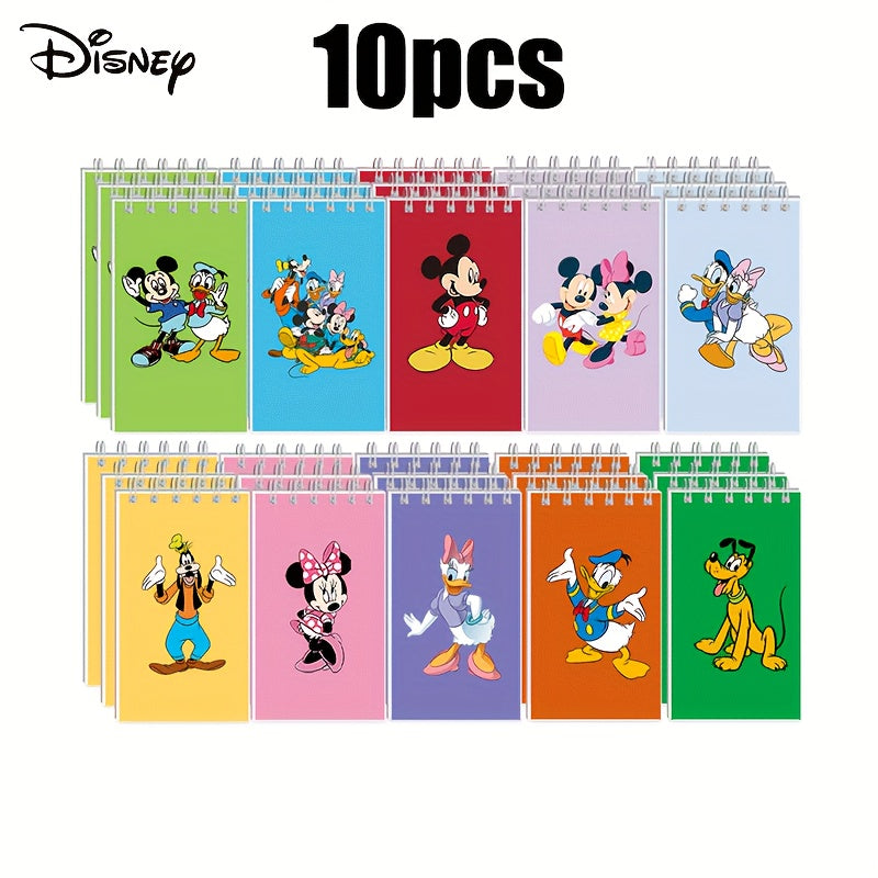TEMU 10pcs Of Cute Pocket Notebooks Featuring Cartoon Characters, Office Use And As A Back-to-school Gift.