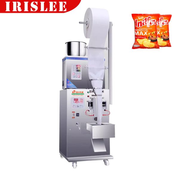 Fully Automatic Weighing Packaging Machine Medicinal Sealer Packing Liuqid Water Wine Vinegar Drink Milk Three Side Sealing