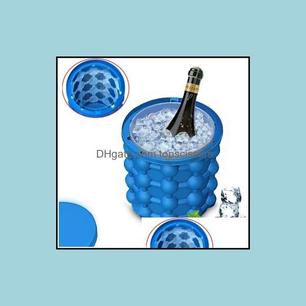 Hot Cold Therapy New Ice Cube Maker Genie The Revolutionary Space Saving Kitchen Tools Irlde Tubs Drop Delivery 2022 Health Beauty Dh54A