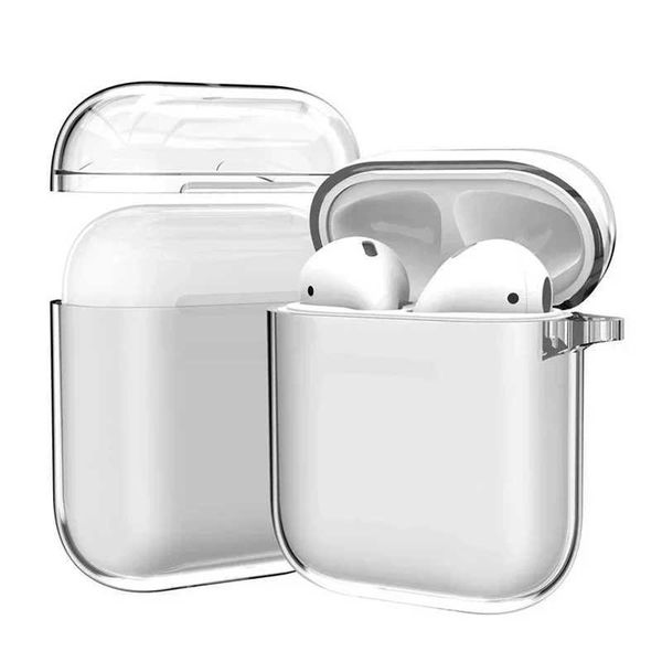 Crystal hard case for AirPods Pro 1 2 transparent headphone protective case for AirPods 3 2 1 accessory charging case M240827