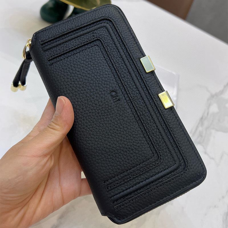 Wallets Designer Holders Womens Genuine Leather Coin Purse Change Purse Billfold Notecase Card Bag Large Capacity Portability Cowhide