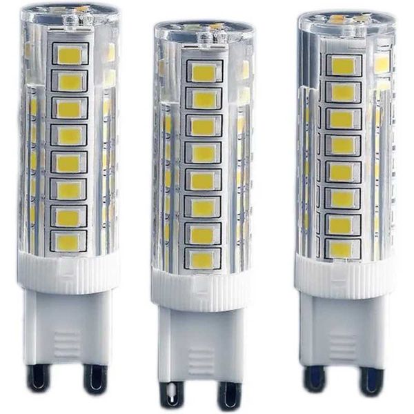 New type of flicker free ceramic LED G9 LED light 110V 220V LED G9 bulb 3W 5W 9W 12W 15W 20WSMD2835 spotlight CL240826