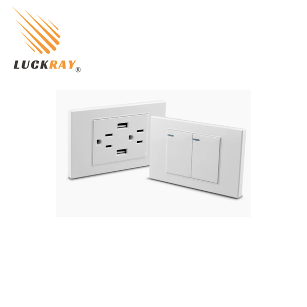 Multi-Functional American Type New Design electrical Wall Switch 1 Gang