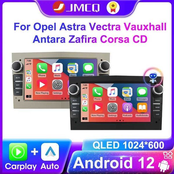 Other Electronics CarPlay Android Auto Radio for Astra H J Vectra Vauxhall Antara Zafira Corsa C D Vivaro Meriva Veda Car Multimedia J240615