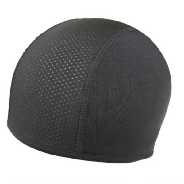 Motorcycle Cycling Cap Quick Dry Breathable Moisture Wicking Under Helmet Beanie Inner Lined Dome Sport Cap Motor AccessoriesXJ240828