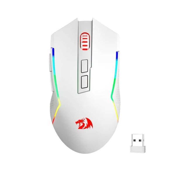 Redragon M693 Wireless-Wired BT 2.4G Gaming 8000 DPI Mouse 3-Mode Connection RGB Backlight for PC--LaptopT250121