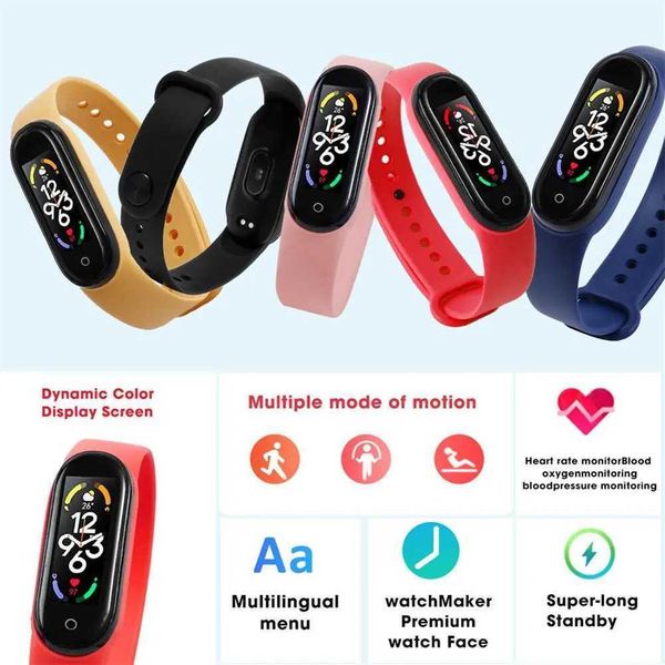 Smart Watch Waterproof Sport Smart Watch Heart Men Woman Rate Blood Pressure Monitoring Fitness Sports Bracelet for Android IOS Y240817
