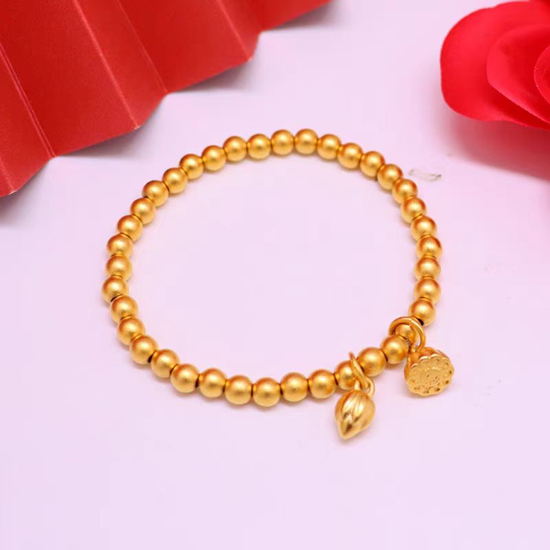 lucky bead bracelet Jewelry Designer for Women Vietnam Sarkin Lotus seeds Chains Bracelet Women temperament and refinement Lady Bracelet Bijoux Luxe