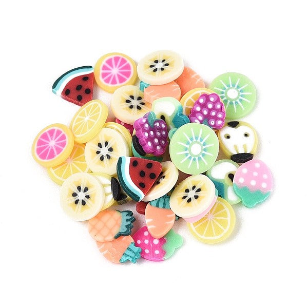 Fruit Handmade Polymer Clay Cabochons