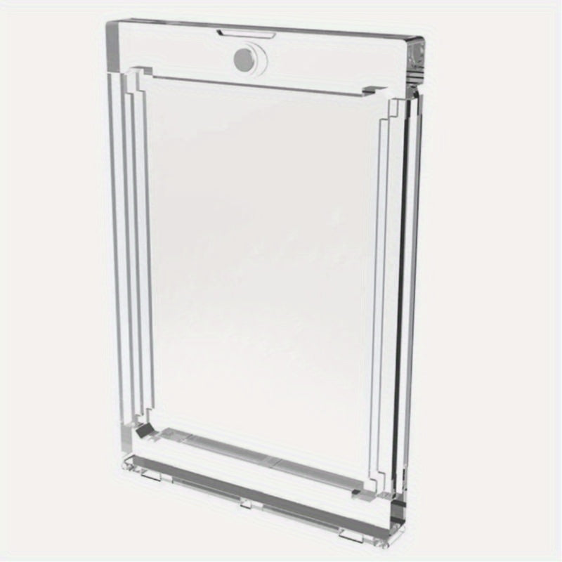 TEMU 30 Pack Magnetic Trading Sports Card Holders 35pt Protection, Collectible Display, Card Storage, Sleek Holder, Contemporary Design, Lightweight