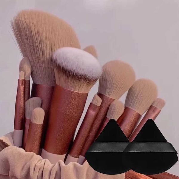 13pcs Makeup Brush Brushes Set Cosmetic Makeup Sponge Makeup Brush Beauty Tool Eyeshadow B Professional Brush SetC250111