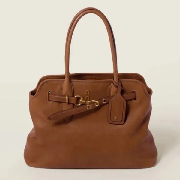 Tote Bag New Motorcycle Armpit Bag Bowling Bag Handbag Designer Bag Luxury Brand Casual Classic Clutch Genuine Leather Shoulder Bag