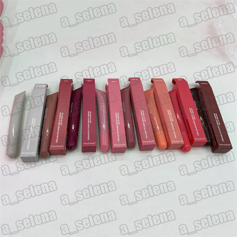 New Make up Lip Gloss Toast Espresso Raspberry jelly Ribbon Moisturizing Shiny glitter liquid lipstick lipgloss 8 color