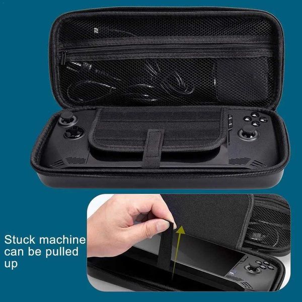 Shockproof Carrying Case Storage Bag For MSI Claw Game Console EVA Leather Waterproof And Anti Drop Protective HandbagXJ241030