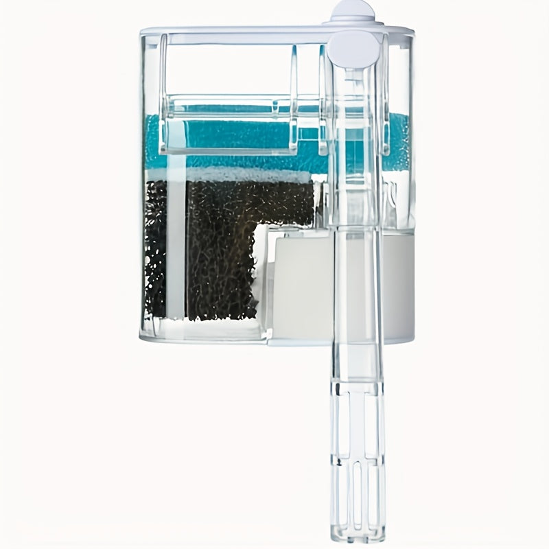 TEMU Fish Tank Filter. A 2w 66gph Aquarium Filter, Suitable For 2-8 Gallons (about 7.6 ) Tanks. It' And Has An Adjustable Water Flow. Applicable To