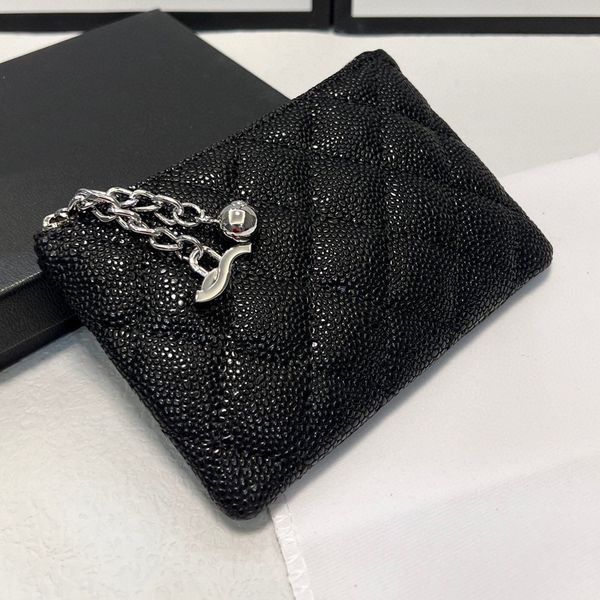 Luxury Designer Wallets Bag 25 New Style Lady Clutch Bag Fashion Classic Bag Card Holders Passport Credit Holder Caviar Material Clutch Bags