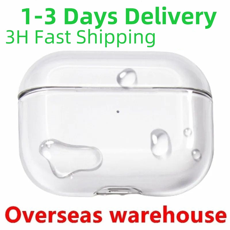 US Warehouse For Airpods pro 2 air pods 2 3 4 Earphones airpod Headphone Accessories Cute Protective Case Apple Airpods Wireless Charging Box Shockp