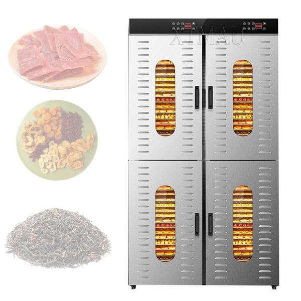 220V Dry Fruit Machine Food Dehydration Dryer Fruit Dryer Commercial Stainless Steel Food Dryer Dried Vegetables Pet Snacks