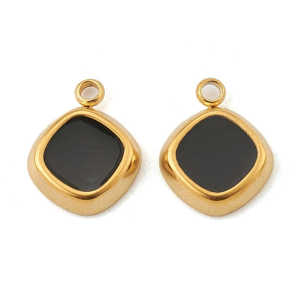 Mode 304 Edelstahl Emaille Charms