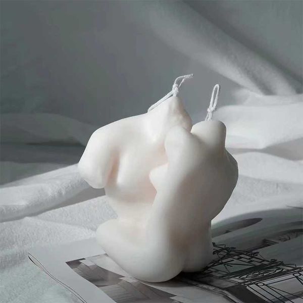 Candles Nordic home decor hugging body scented candles creative figure erotic candles danish pastel decor Valentines Day gifts candle L24091