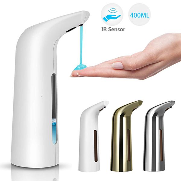 Liquid Soap Dispenser 400ML Handsfree Home Kitchen Hand Washer Bottle Automatic Bathroom Touchless Container 221123